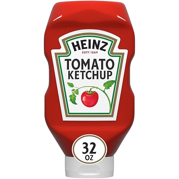 HEINZ TOMATO KETCHUP, 32 OZ BOTTLE