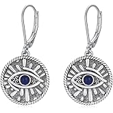 YEESIA Evil Eye Earrings for Women Men Protection Jewelry Gifts