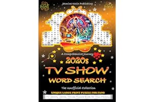 2020s TV SHOW WORD SEARCH: Unofficial Collection | Golden Era TV Journey | Large Print Television Puzzles for Adults, Teens, 