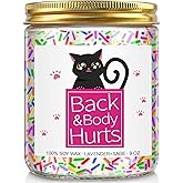 Birthday Gifts for Women Men, Funny Happy Birthday Candle, Best Friend Birthday Gift s Ideas, Birthday Candles Gifts for Her & Him Back and Body Hurts Candle