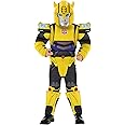 Spirit Halloween Transformers Toddler Bumblebee Muscle Suit Costume | Officially Licensed | Bumblebee Cosplay