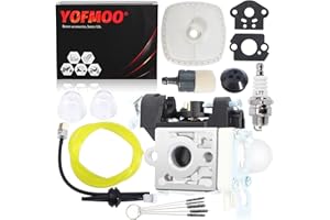 Yingshop Carburetor Kit Compatible for Zama RB-K106 Echo PB-250 PB-250LN ES-250 Blower A021003660 A021003661 Carb