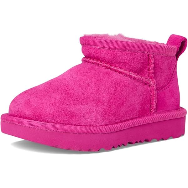 Amazon.com | UGG Unisex-Child Classic Brellah Mini Boot, Coral, 6