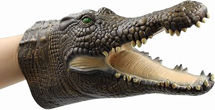 crocodile hand puppet