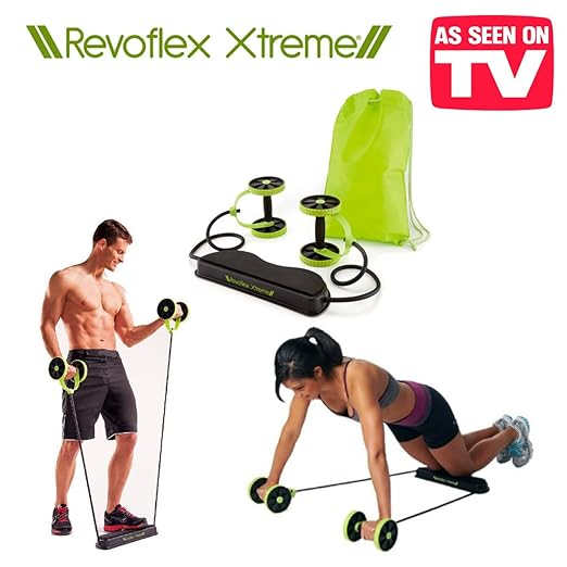 title=L'innovativo Revoflex Xtreme! Attrezzo multifunzione con 6 livelli di resistenza