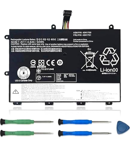 Lenovo ThinkPad Yoga 11E 45N1750 45N1751 45N1748 45N1749 ThinkPad 11E Chromebook Laptop Battery I.14949346 Lenovo ThinkPad Yoga 11E 45N1750 45N1751 45N1748 45N1749 ThinkPad 11E Chromebook Laptop Battery I.14949346