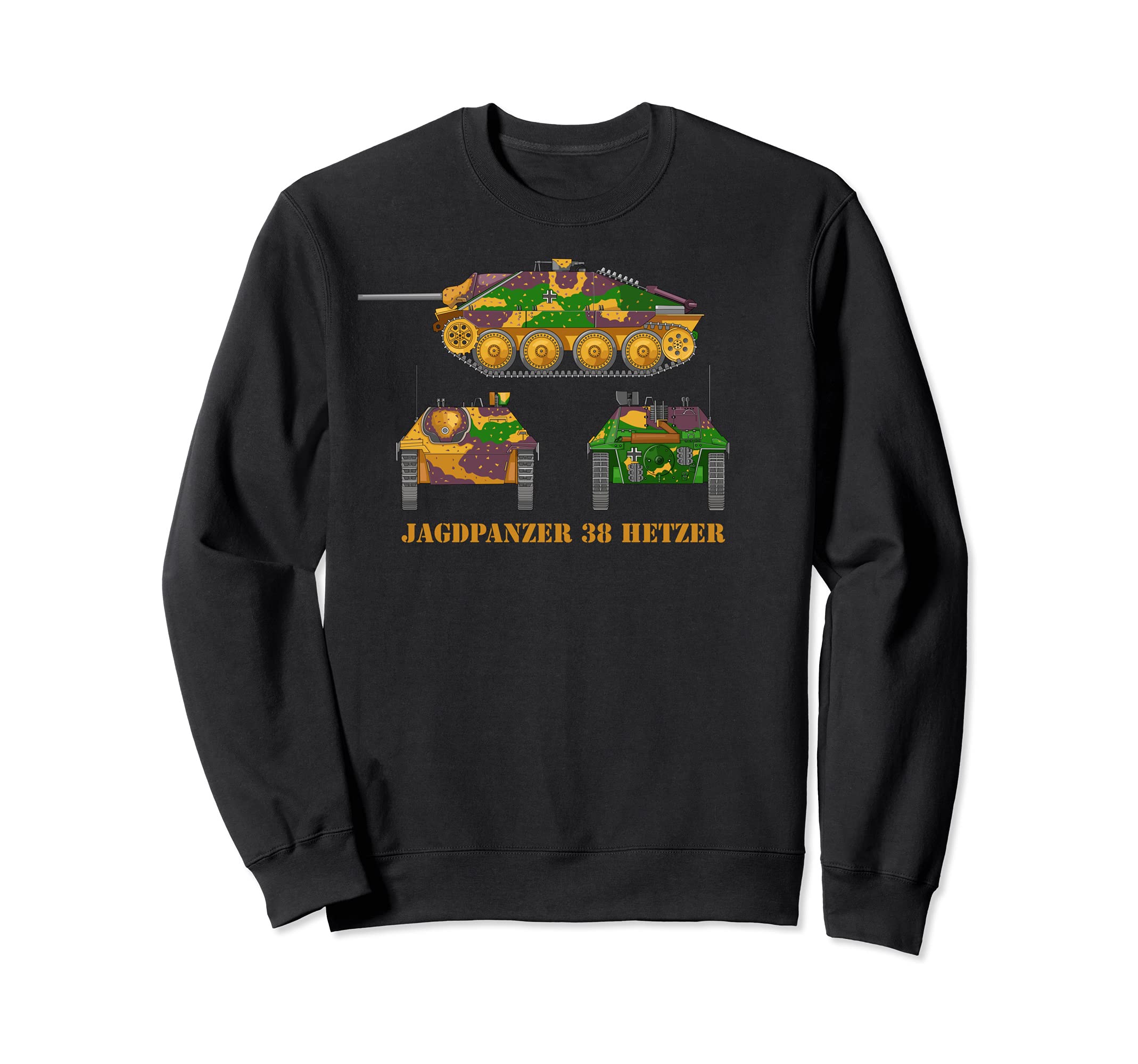 Hetzer Jagdpanzer 38 German WW2 Tank Destroyer Sweatshirt