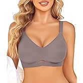 Avidlove Wireless Bras for Women Bras No Underwire Seamless Push Up Bralette Full Coverage Comfort Bra Everyday Bra