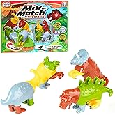 POPULAR PLAYTHINGS Magnetic Dinosaurs for Toddlers 1-3, Mix or Match Dinosaur Toys, Set of 4 Gift for Kids - Dinosaurs