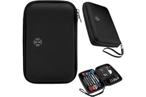 Harrows Blaze Pro 6 | Dart Case Darts Holder I Darts Case Holds 6 Darts | Protective EVA Material | Professional Darts Accessories I Holds 6 Darts Fully Assembled and Darts Accessories