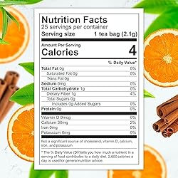 Total Tea SIimming Detox Tea Caffeine Free - 25 Day