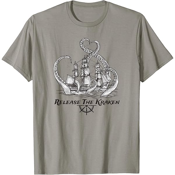 Amazon.com: Cool Graphic Design Old Pirate Ship T-Shirt T-Shirt