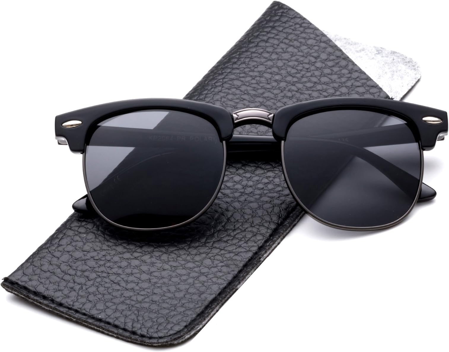 Kids Polarized Sunglasses Retro Horn Rimmed Sunglasses Girls Boys (2-12 Years)