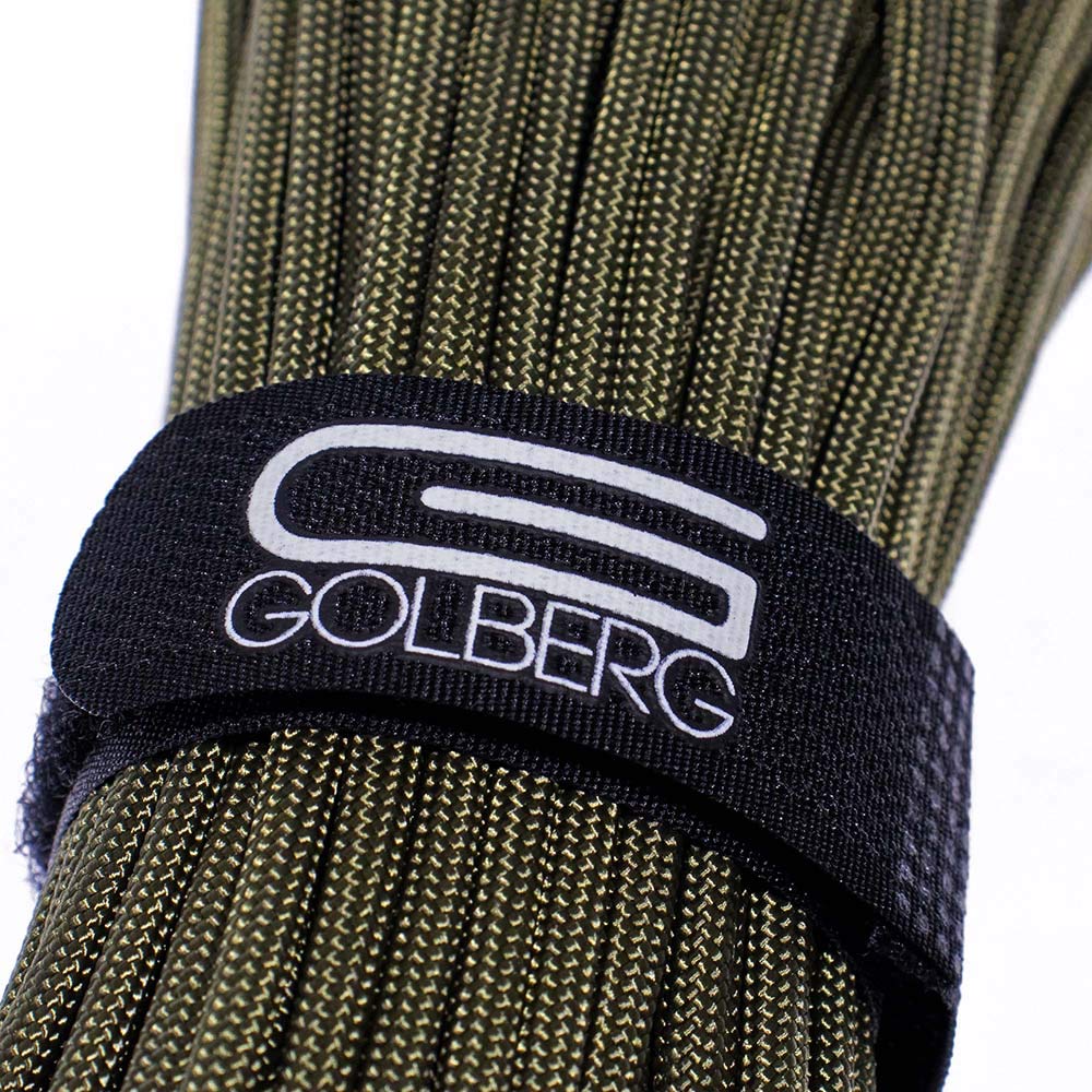 GOLBERG G MIL-SPEC-C-5040-H Authentic Mil-Spec 550 Paracord - 550 Lb Type III 7 Strand 5/32 Inch Parachute Rope - 100% Nylon