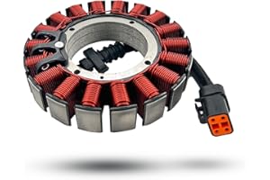 MOTOBULL Magneto Stator Coil 30017-07 Compatible With 2007 Harley Davidson Dyna Fatboy Heritage Softail