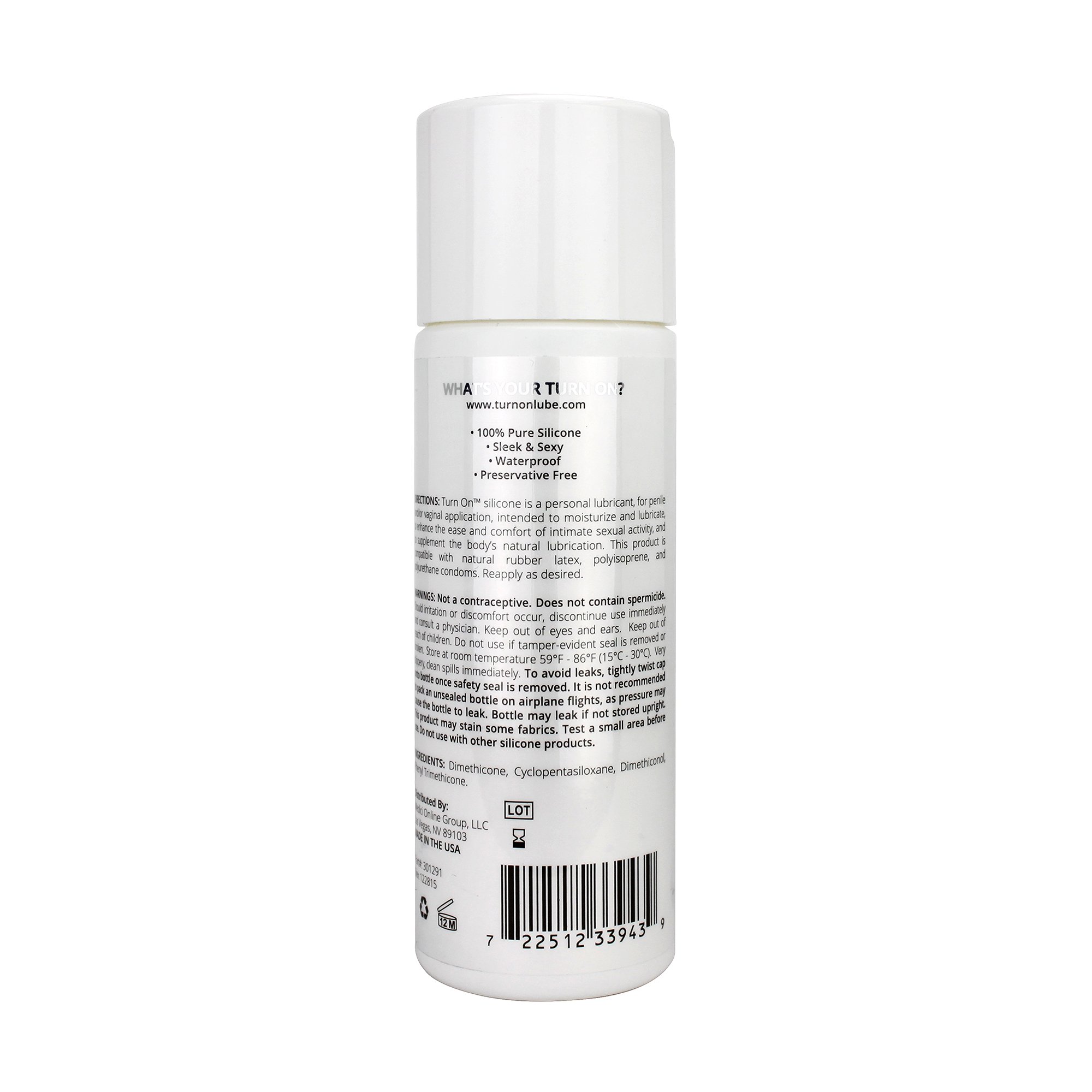 rose suction vibrater Ultra 2 oz | Silicone Lube main image 1