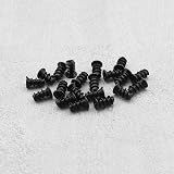 Create idea 100Pcs PC Computer Case Fan Screws Self-Tapping 5x10mm Black Carbon view 7