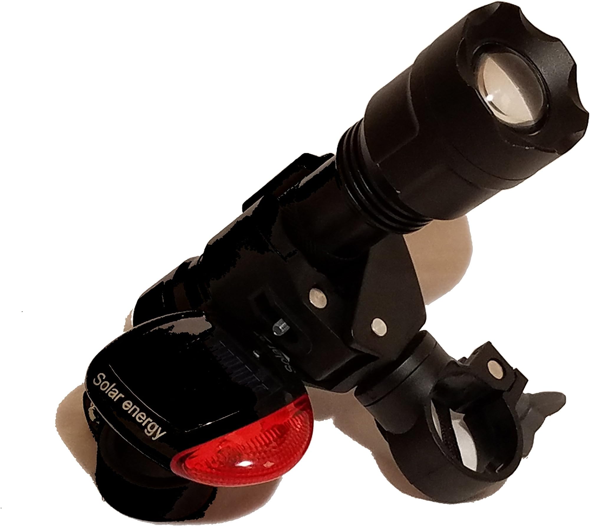 NikNax Bike Light, Flash Light & Solar Powered Tail Light