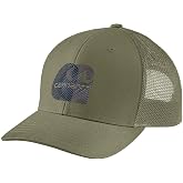 Carhartt Men's Canvas Mesh-Back Logo Embroidered Cap