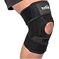 Knee Brace Support For Knee Pain Non Slip Fit 4-Way Adjstable Wrap Around Compression Patellar - Side Stabilizing For Mensicu