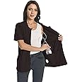 Post Mastectomy Zip Shirts with Drain Pockets Surgery Recovery Must Haves Clothing Comfy Short Sleeve Shirts