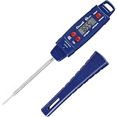 Escali DHP3 Digital Meat Thermometer, IPX7 Waterproof, Backlit Display