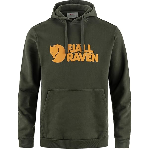 Amazon.com: Fjällräven Logo Hoodie for Men Offers a Regular Fit with Long  Sleeves, Attached Hood, and Kangaroo Pocket in a Pullover Style Dark Navy  XS One Size : Clothing, Shoes \u0026 Jewelry