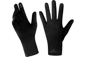 Achiou Women Winter Touchscreen Gloves Soft Comfortable Thermal Elastic Stretch Texting Glove for Traveling, Cycling, Running