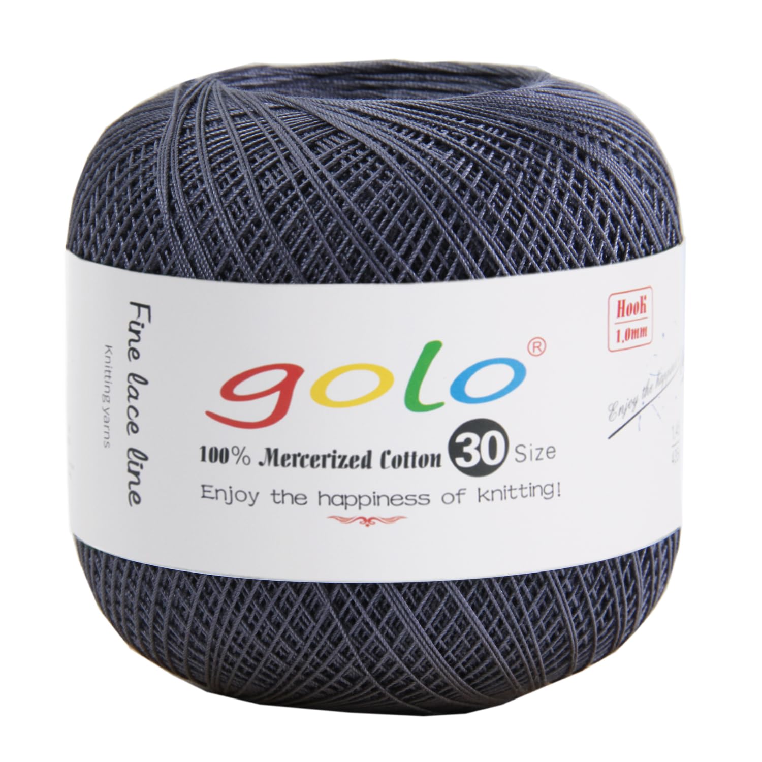 golo Crochet Thread Size 30 Yarn for Hand Knitting Cotton Crochet Yarn — image 1