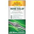 Country Life Bone Solid - Bone Health Supplement with Microcrystalline Hydroxyapatite (MCHA), Calcium, Magnesium, Zinc, Vitamins K2 & D3 for Enhanced Bone Strength & Metabolism - 180 Capsules