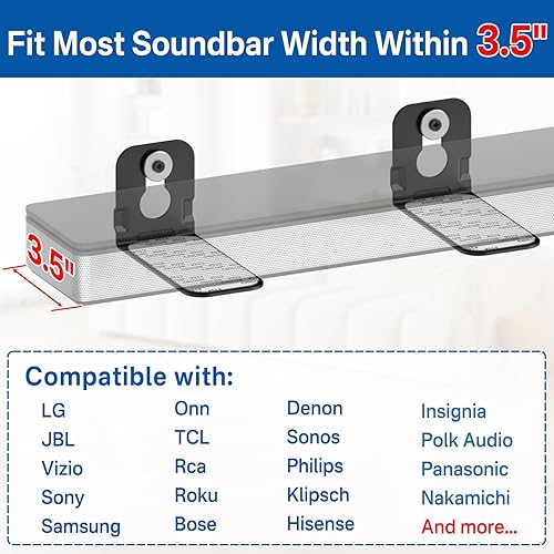 Soundbar Bracket Samsung Soundbar Compatible With Lg Tv Buy Sound