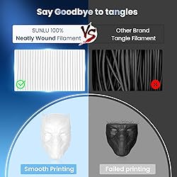 SUNLU 3D Printer Filament PLA Plus 1.75mm, SUNLU