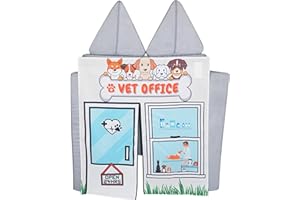 Couch Swag Play Panel for Childrens Foam Sofa Kids Couch (Vet Office)