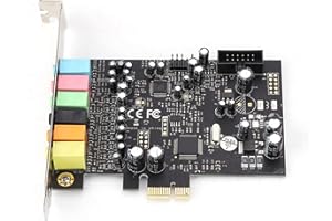 Internal Sound Card Pcs PCI E 7.1 HiFi High Fidelity 8 Track Internal Excessive Fine Audio Information Low Latency Audio Mach