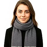 Biddy Murphy 100% Irish Wool Scarf for Women & Men, Soft & Warm, Plaid Tartan, 9" x 78"