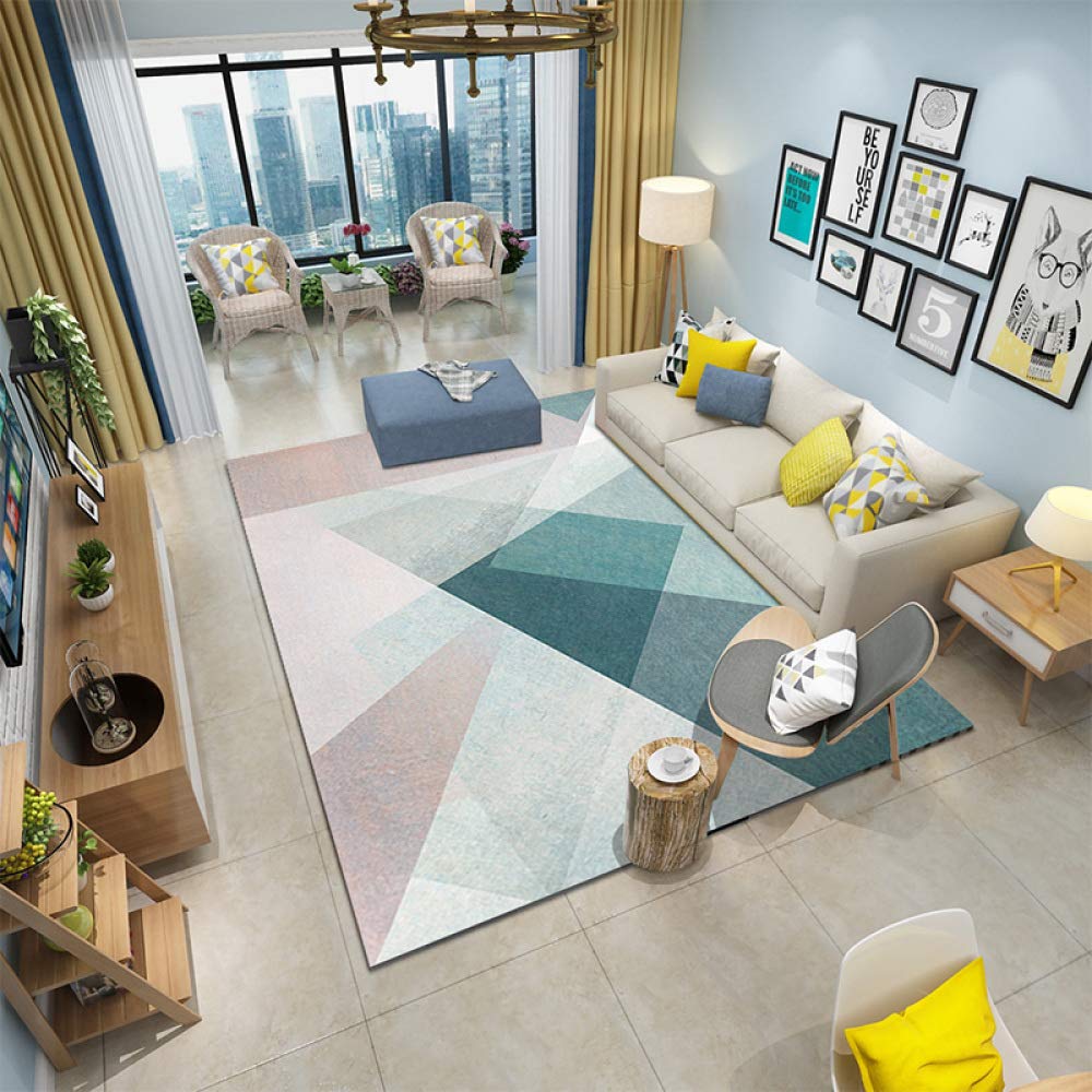 Alfombra Moderno Grande Multicolor Alfombra De Área Shaggy alfombra