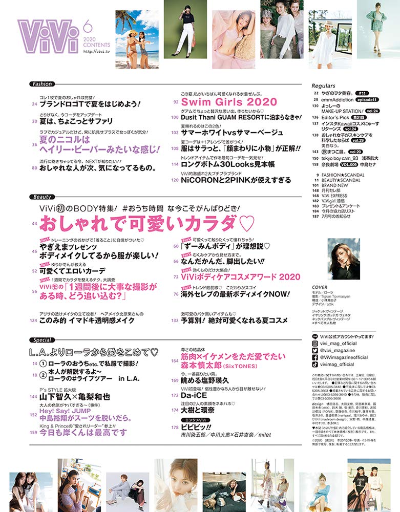 Vivi ヴィヴィ 年 06 月号 雑誌 Amazon Com Books
