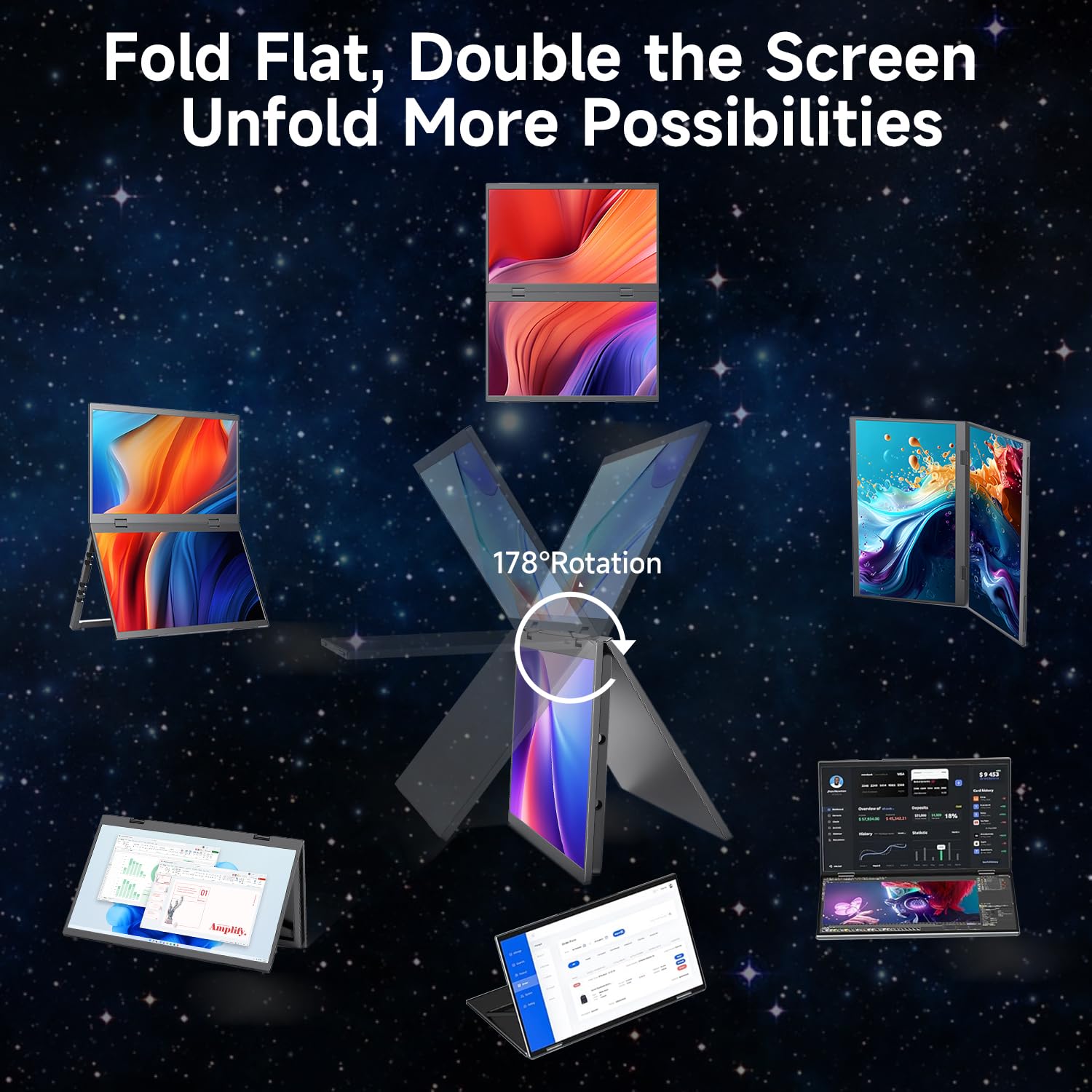 LUMIPIX Portable Monitor 15.6