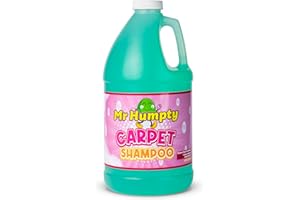 Mr Humpty Carpet Shampoo Concentrate - Powerful Carpet Cleaning Concentrate, Cleans And Refreshes Heavily Soiled Carpet, Commercial Grade, 1 Year Supply 1.89L (64oz)