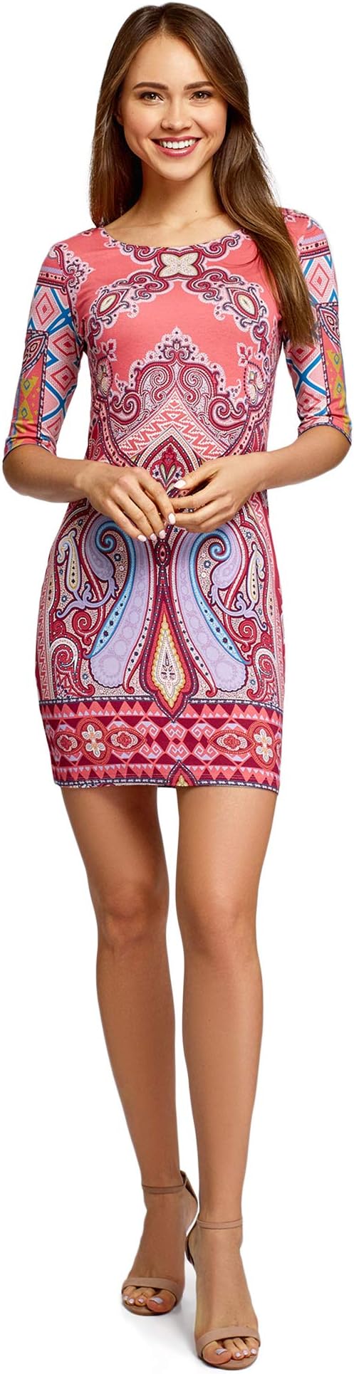 oodji Ultra Women's Bodycon Jersey Dress