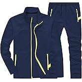 INNERBUT Men's Track suits 2 Piece Sweatsuits Set for Men Jogging suits sets Sports Full Zip Athletic Sweat Suit for Men