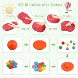 CiaraQ 24 Colors Polymer Clay Set Oven Bake Non-Toxic with Tools view 5