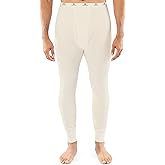 Indera Men's Heavyweight Cotton Waffle Long Johns Thermal Underwear Bottom