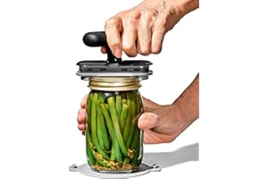 Adjustable Jar Opener Multi-Functional, Non-Slip Can and Bottle Opener for Kitchen, Universal Easy-Grip Lid Remover Tool for 