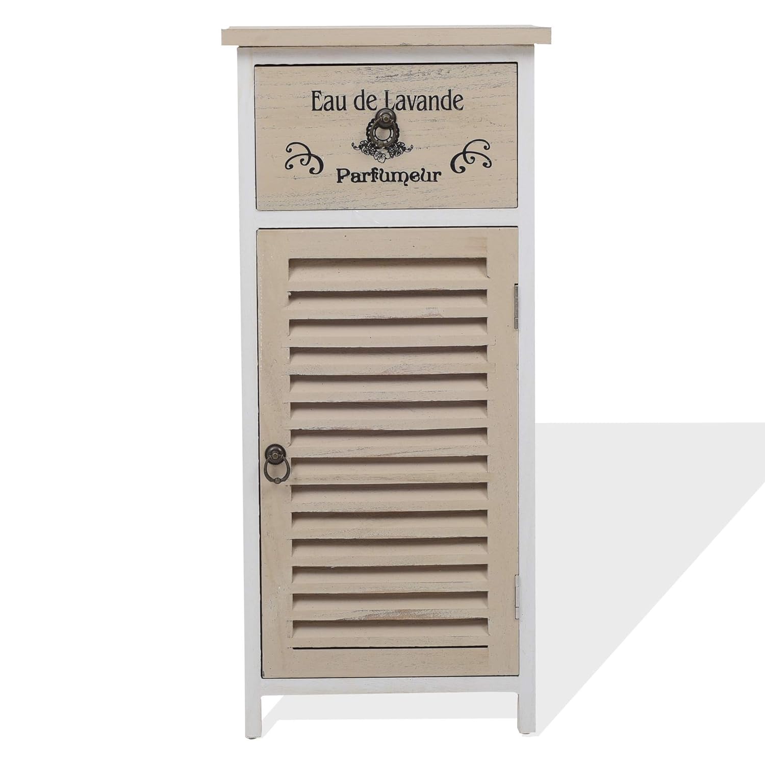 Rebecca Mobili Bathroom Cabinet Furniture Wood Light Colour