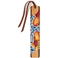 Japanese Koi Fish by Christi Sobel on Mitercraft Handmade Wooden Bookmark - Also Available with Personalization - Made in USA