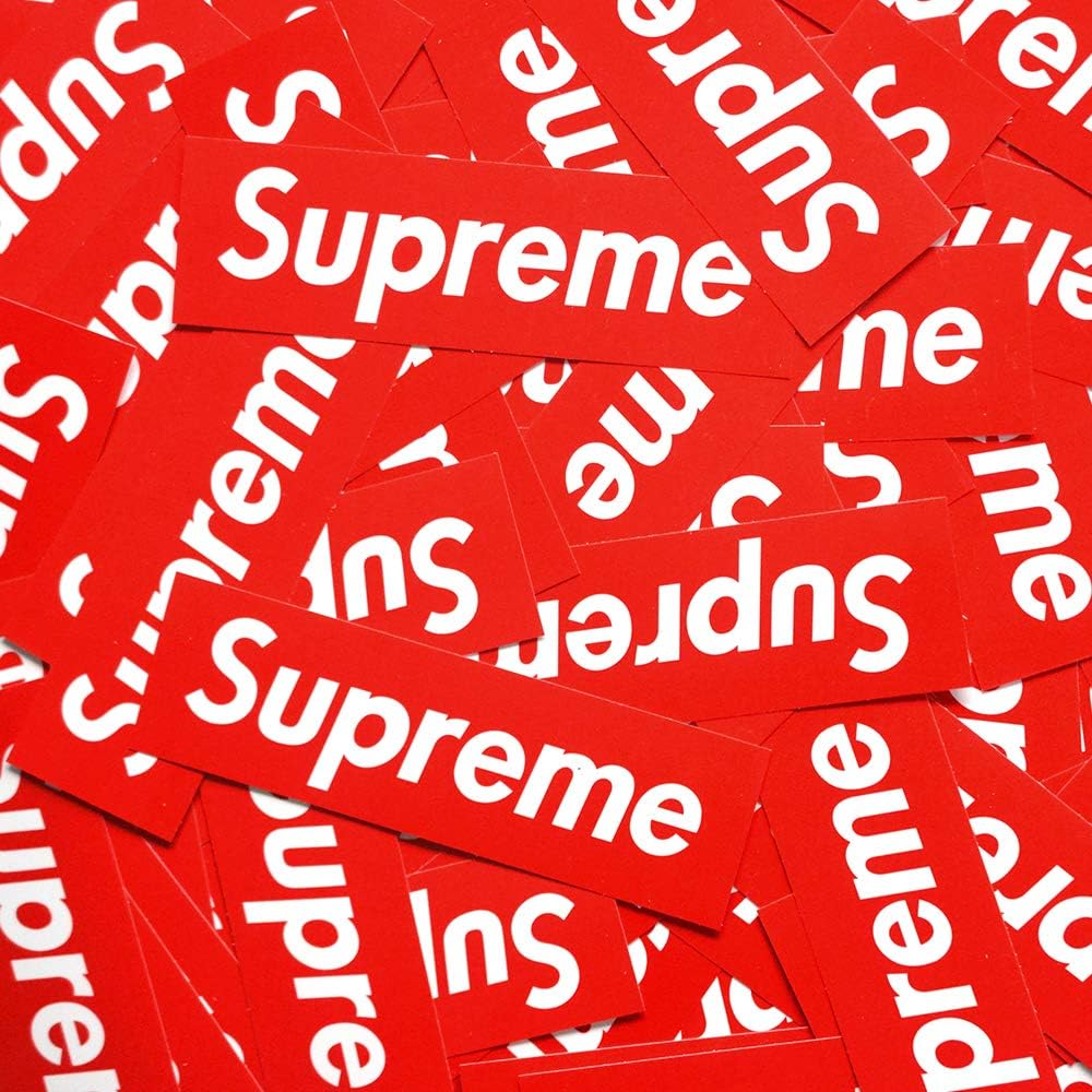 1000 supreme stickers
