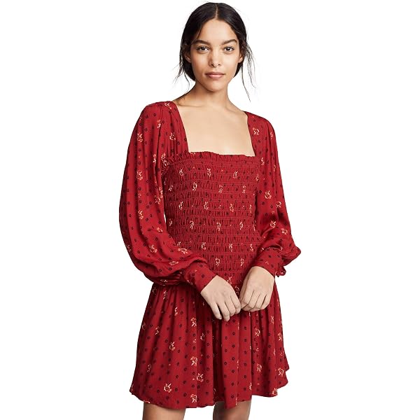 knee length dresses for ladies Free People Tabby Lace Mini Dress – TandyWear