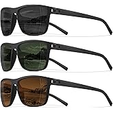STORYCOAST Polarized Sunglasses for Men Women Classic Square Sports Fishing Running Golf Sun Glasses UV Protection