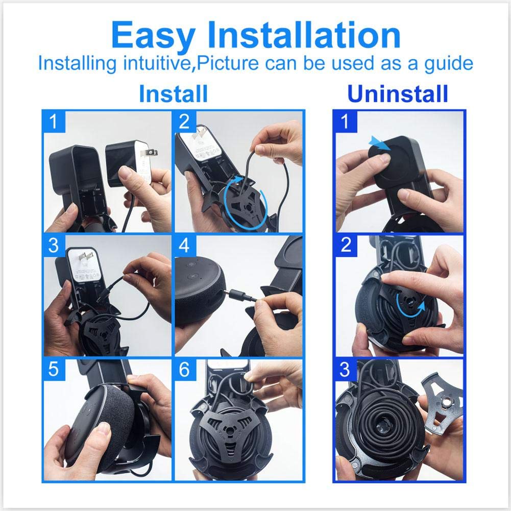 Soporte de montaje en pared Soporte de suspensión para Dot 3rd